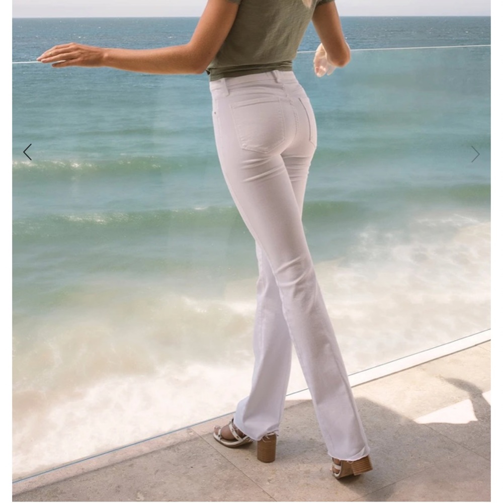 Joes White Flare Jeans